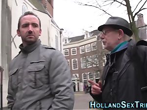 Dutch prostitute gets spunk