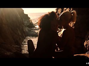 A female KNOWS - Outdoor sapphic intercourse with fabulous honeys